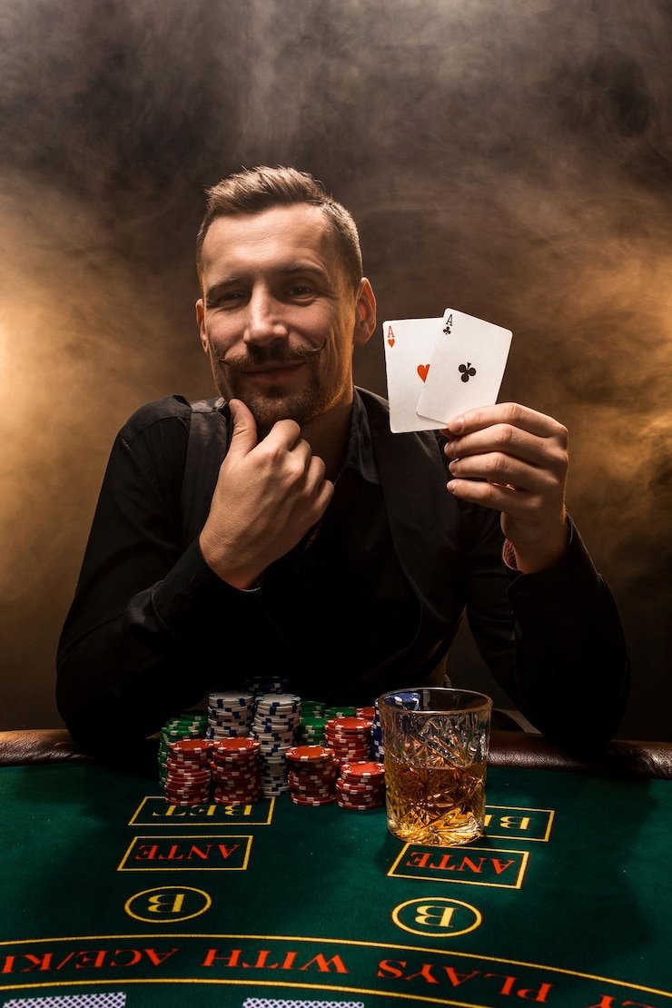 Tampilan meja Domino QQ di meme4d dengan empat pemain dan dealer profesional